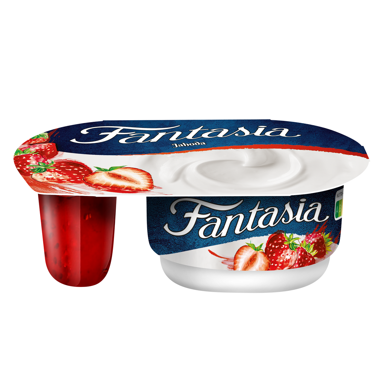 Danone Fantasia jogurt jahoda chlaz. 4 x 118 g