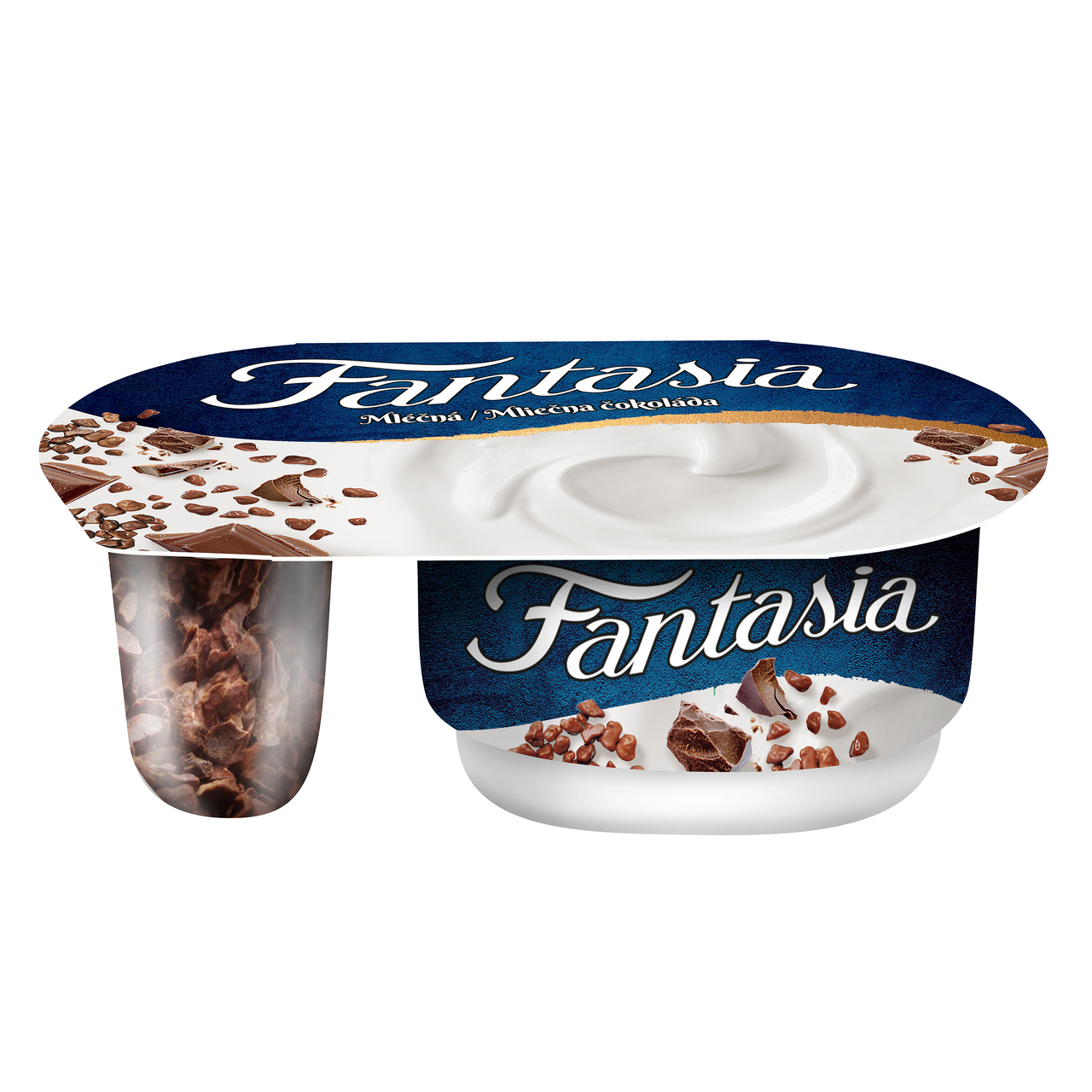 Danone Fantasia jogurt mléčná čokoláda chlaz. 4 x 106 g