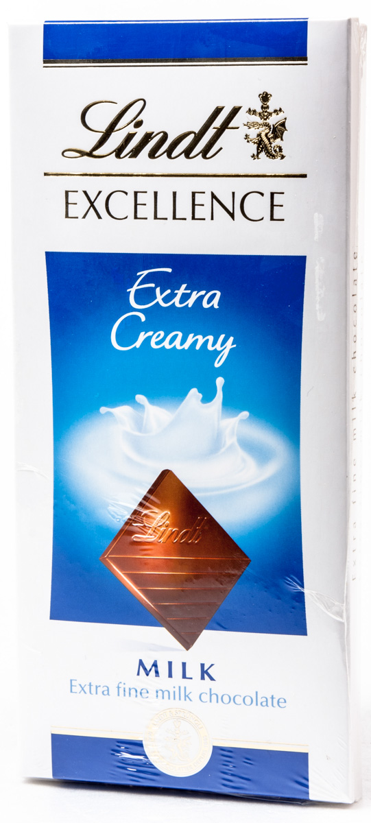Lindt Excellence Extra Creamy čokoláda mléčná 3 x 100 g