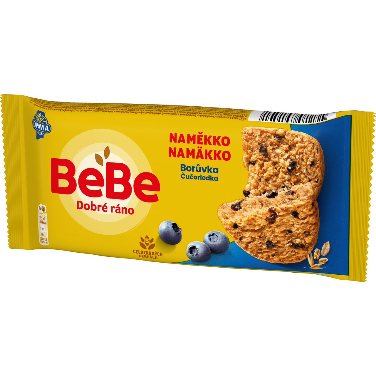 OPAVIA BeBe Dobré ráno NaMěkko borůvka 14 x 50 g