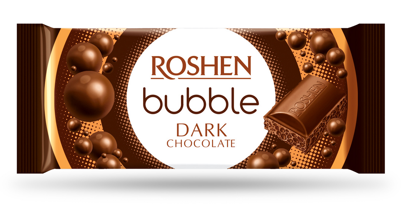 ROSHEN Čokoláda Bubble extra hořká 80 g