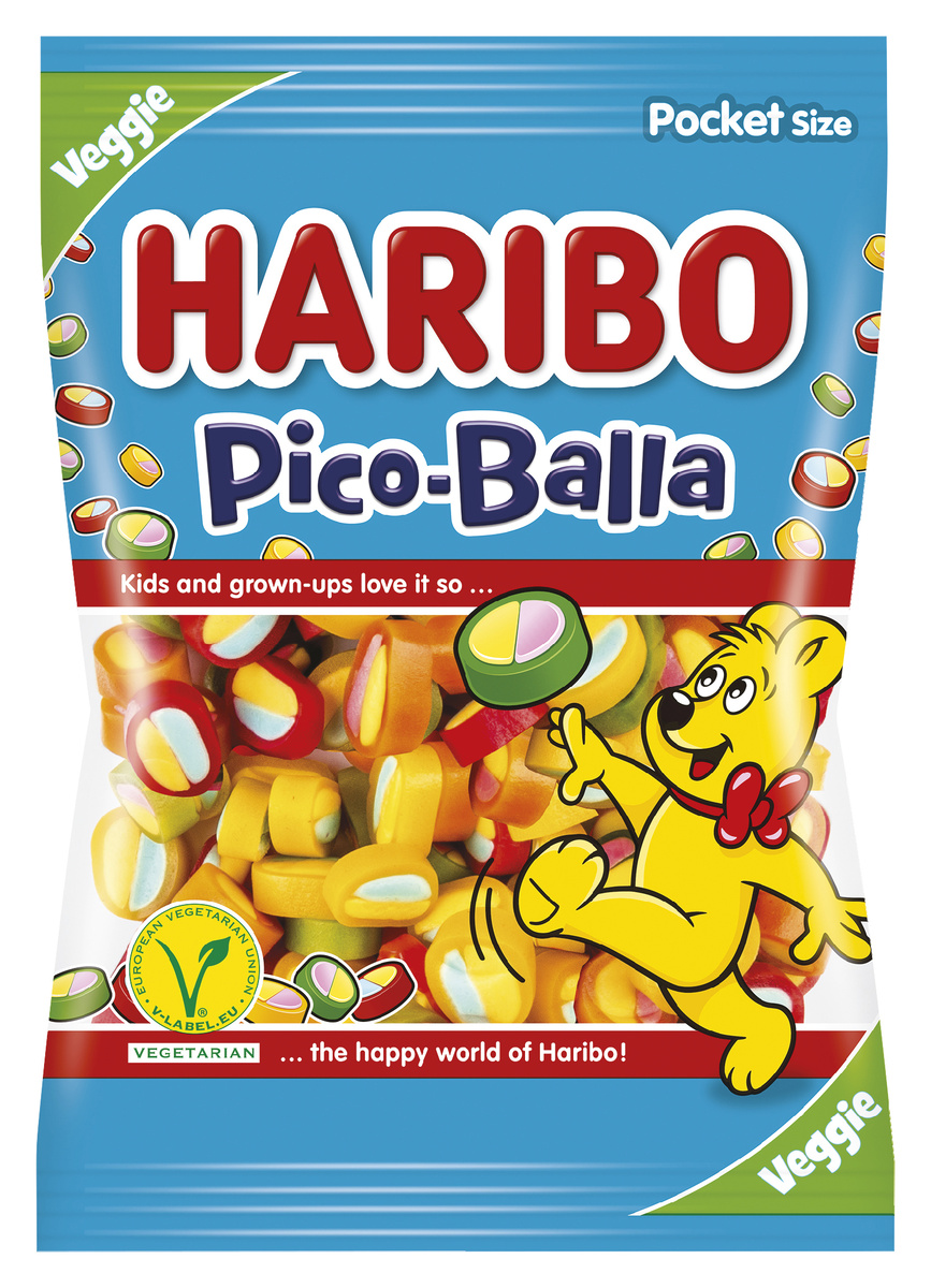 HARIBO Pico Balla Želé 30 x 80 g