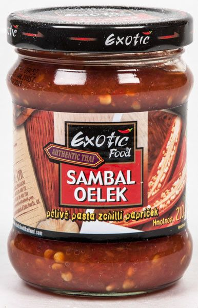 EXOTIC FOOD Sambal Oelek chilli pasta 210 g