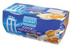 ELINAS Jogurt řecký med chlaz. 4 x 150 g