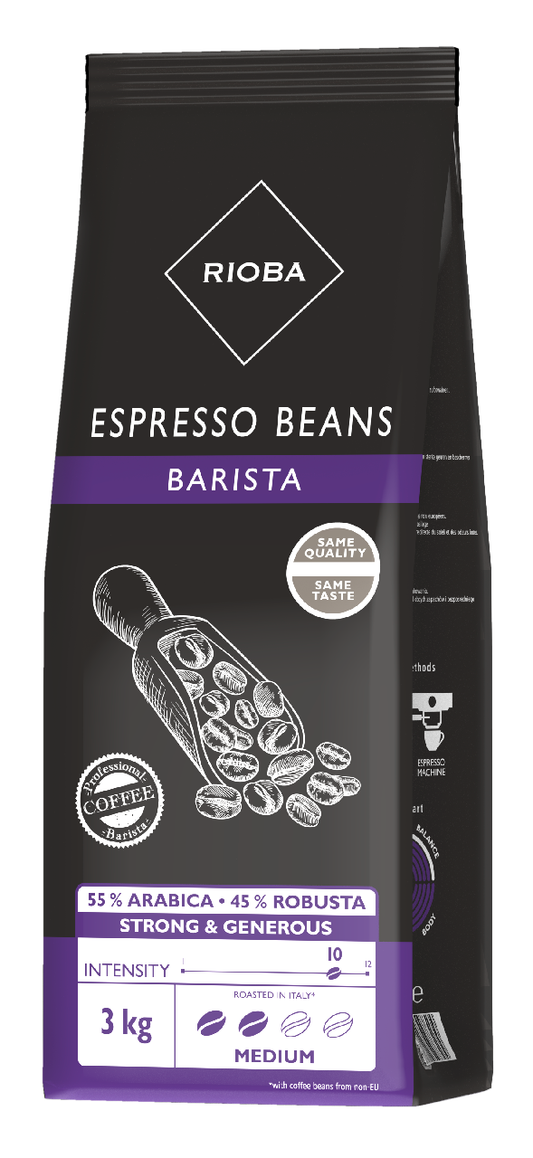 RIOBA Silver zrno 55% Arabica 3 kg