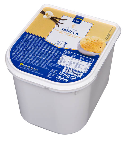 METRO Chef Zmrzlina vanilková mraž. 2,5 l