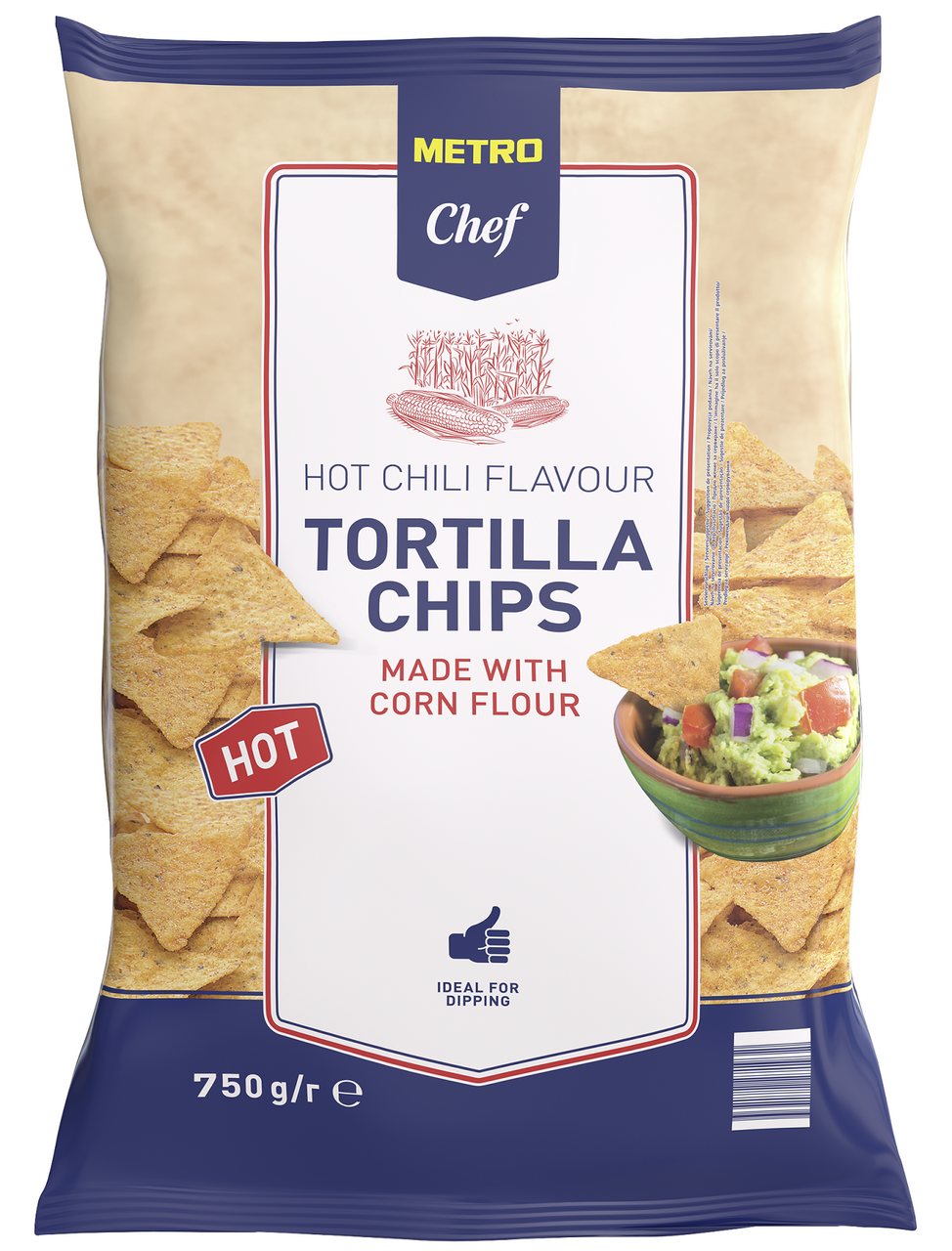 METRO Chef Tortilla Chips Hot 750 g
