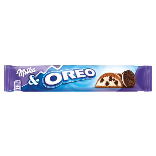 Milka Oreo tyčinka s kousky sušenek v mléčné čokoládě 36 x 37 g