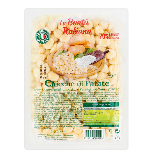 LA BONTI ITALIANA Cano Mininoky bramborové 70% 500 g
