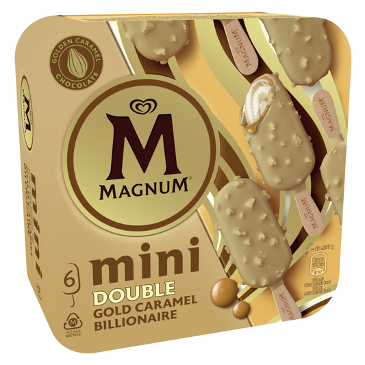 MAGNUM Mini Caramel Gold zmrlina mraž. 6 x 55 ml