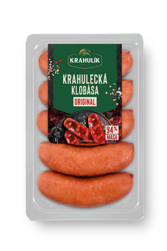 Krahulík Klobása Originál chlaz. 350 g