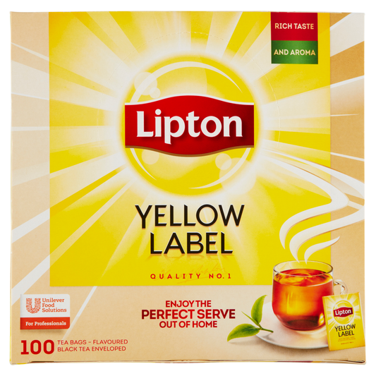 Lipton Yellow Label čaj černý 100 x 1,8 g