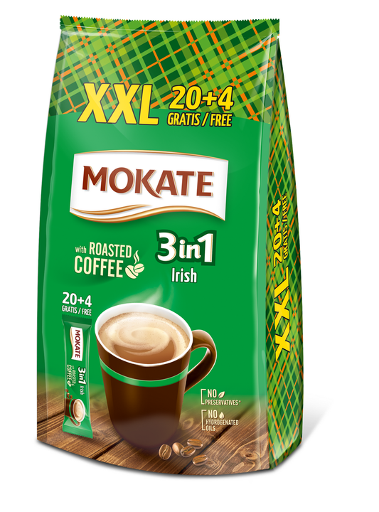 MOKATE 3v1 Irish 24 x 17 g