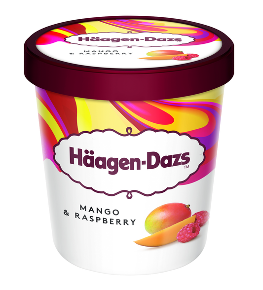 Häagen-Dazs Zmrzlina Mango Raspberry/malina mraž. 460 ml