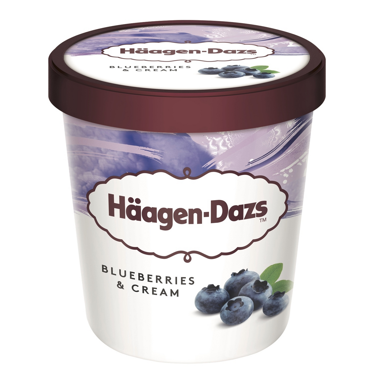 Häagen-Dazs Blueberries/borůvky & Cream mraž. 460 ml