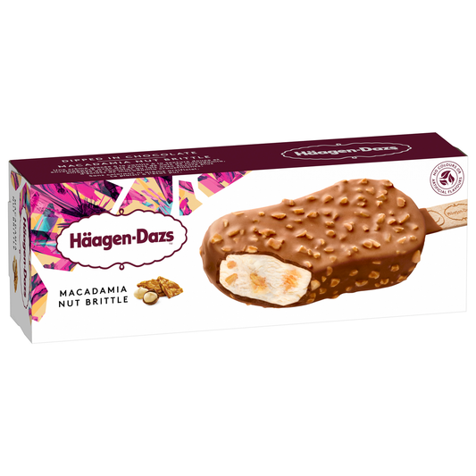 Häagen-Dazs Ice Pop Macadamia Brittle mraž. 80 ml