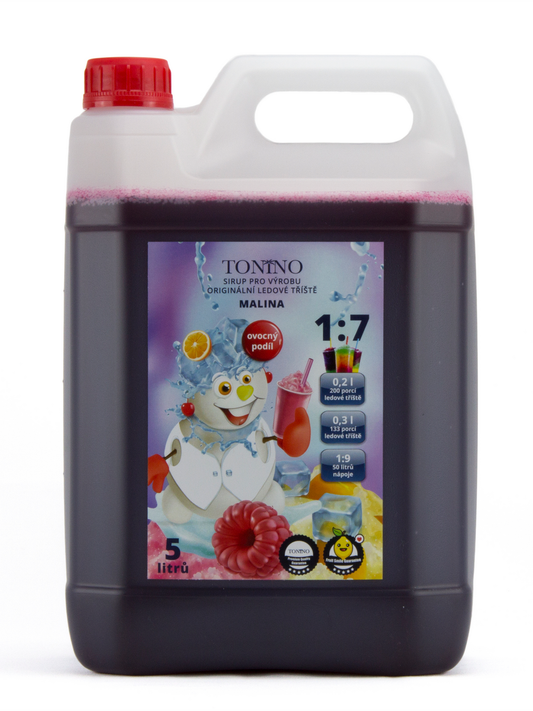 Tonino Ledová tříšť malina 5 l