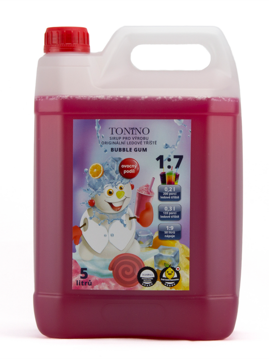 Tonino Ledová tříšť Bubble Gum 5 l