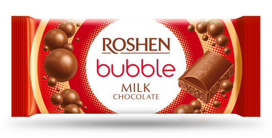 ROSHEN Čokoláda Bubble mléčná 80 g