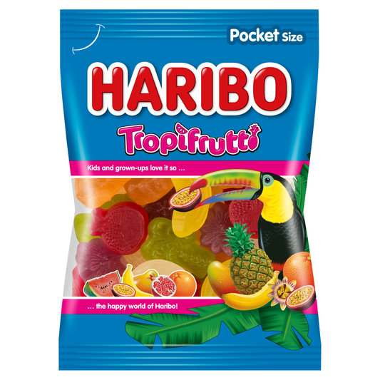 HARIBO Tropifrutti Želé 30 x 100 g