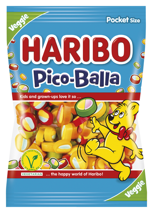 HARIBO Pico Balla Želé 30 x 80 g