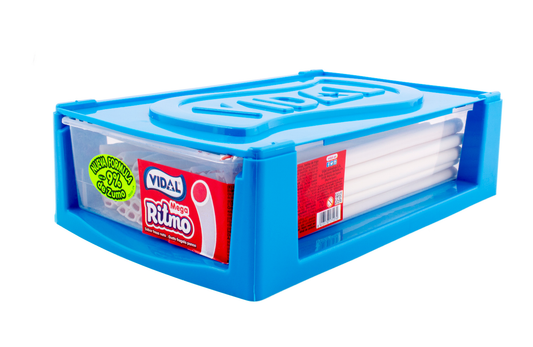 VIDAL Mega Ritmo Pendrek moučný jahoda 70 x 21 g