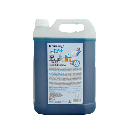 AGIBERIA Icy Fruity Sirup příchuť modrá malina 5 l