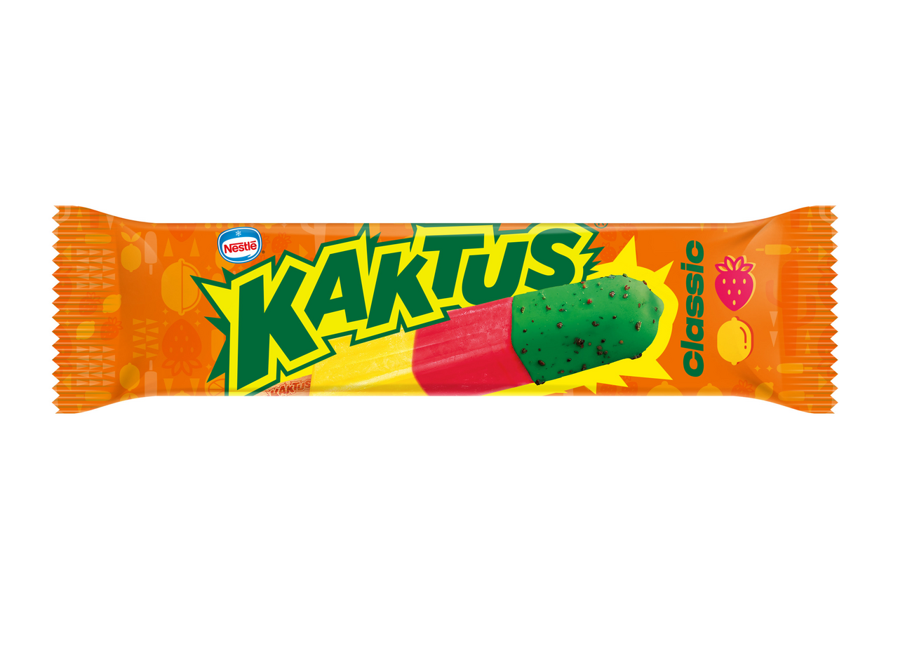 KAKTUS jahoda citrón mraž. 60 x 45 ml