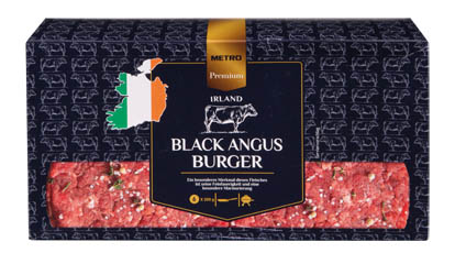 METRO Premium Black Angus Burger mraž. 16 x 200 g