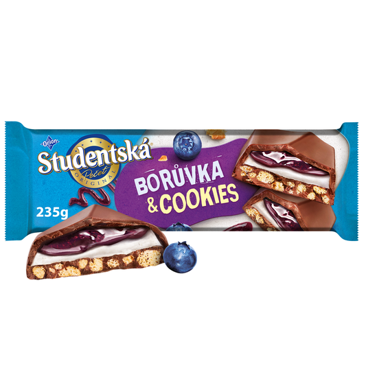 Orion Studentská pečeť Mléčná borůvka 235 g
