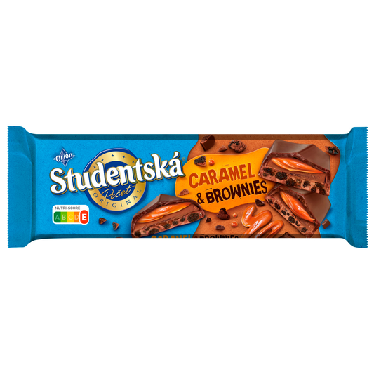 Orion Studentská pečeť karamel + brownies 240 g