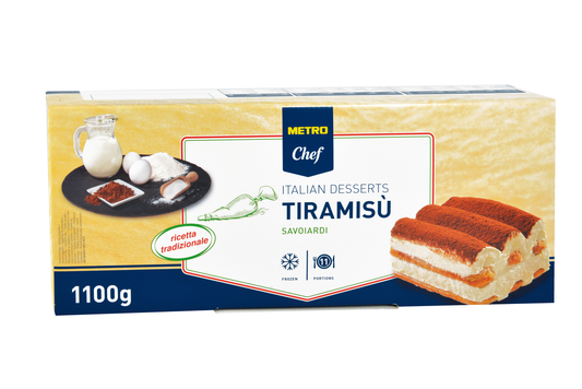 METRO Chef Tiramisu Savoiardi mraž. 1100 g
