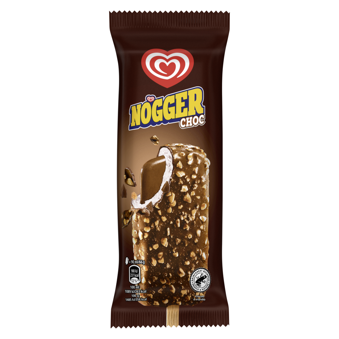 NOGGER Choc mraž. 35 x 90 ml