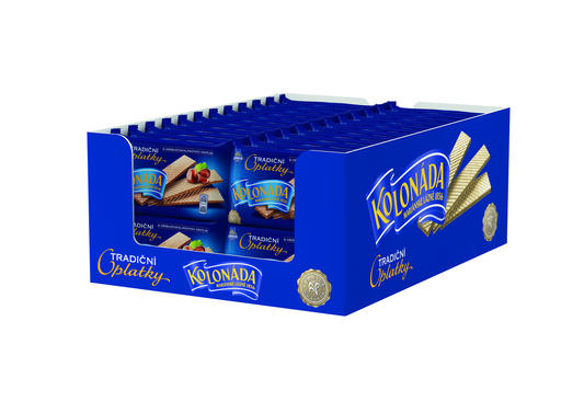 OPAVIA Kolonáda lázeňské oplatky s lískooříškovo-čokoládovou náplní 22 x 140 g