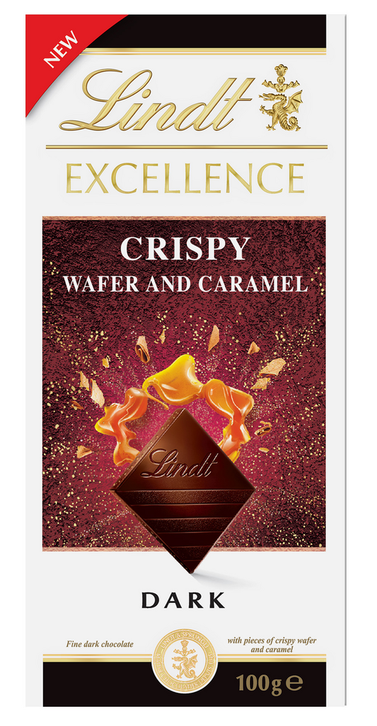 Lindt EXCELLENCE Crispy Caramel 3 x 100 g