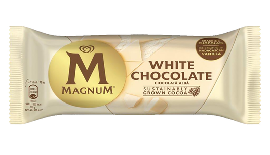 MAGNUM White Chocolate mraž. 20 x 110 ml