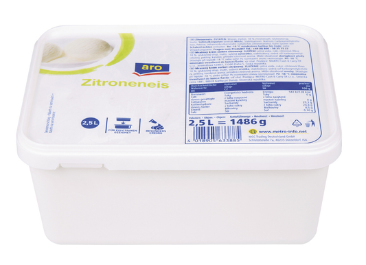 aro Sorbet citrónový mraž. 2,5 l
