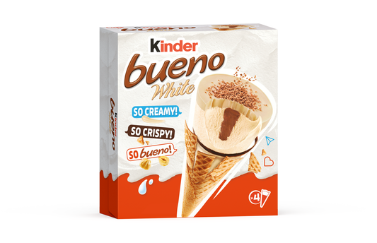 kinder Bueno White kornout Multipack mraž. 4 x 90 ml