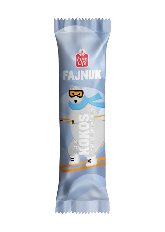 Fine Life Fajnuk s kokosovou příchutí mraž. 25 x 50 ml