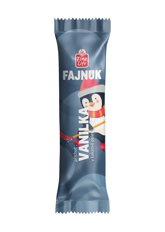 Fine Life Fajnuk s vanilkovou příchutí mraž. 25 x 50 ml