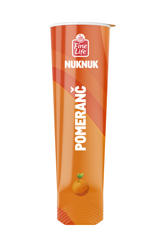 Fine Life Nuknuk pomeranč mraž. 24 x 80 ml