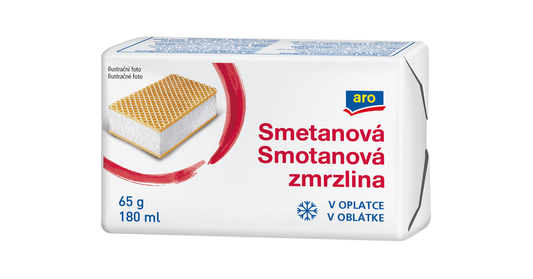 aro Zmrzlina smetanová v oplatce mraž. 28 x 180 ml