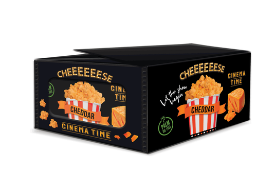 CINEMA TIME Popcorn Cheese 12 x 90 g