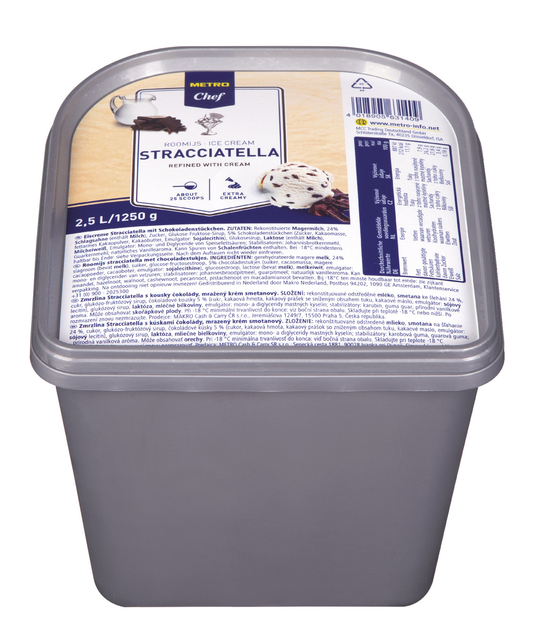 METRO Chef Zmrzlina Stracciatella mraž. 2,5 l