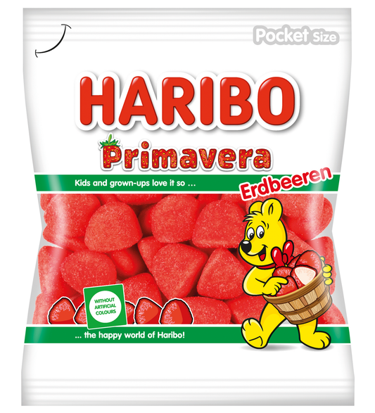 HARIBO PRIMAVERA JAHODY100G