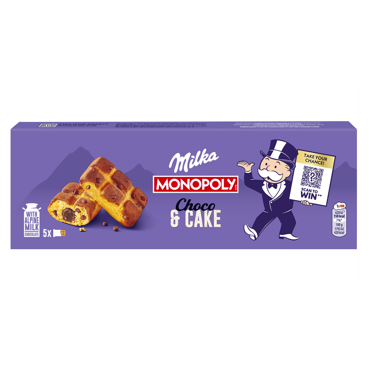 Milka Biscuit Chocolate & Cake 175 g