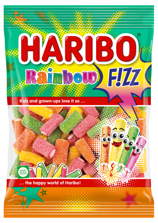 HARIBO Rainbow Fizz 85 g