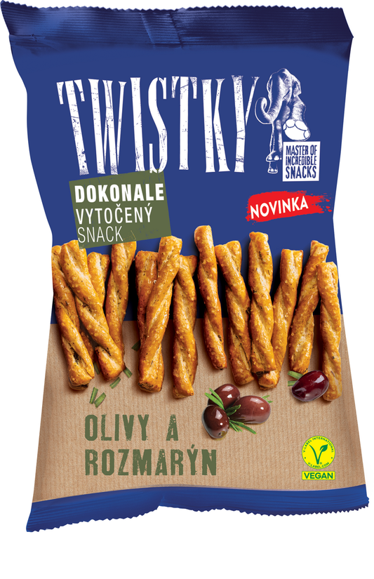DUPETKY TWISTKY Olivy rozmarýn 1 ks