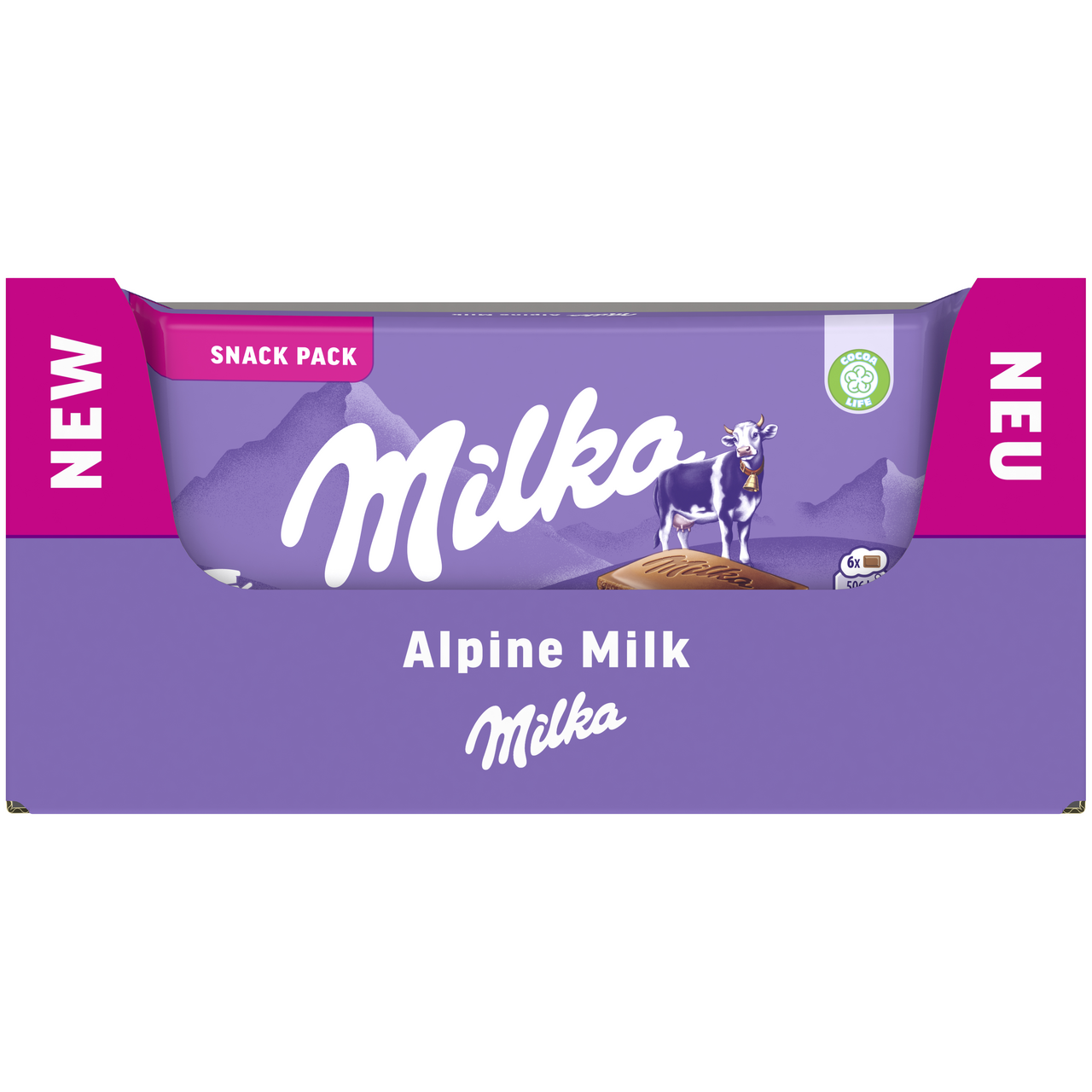 Milka mléčná 19 x 45 g