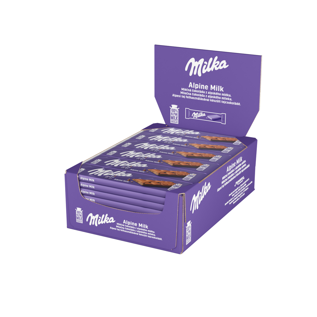 Milka Alpine Milk 48 x 25 g